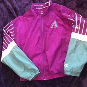 Rare Vintage Arizona Diamondbacks Champion Jacket